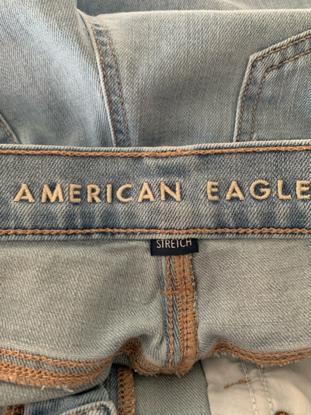 American Eagle Outfitters Stovepipe X-Short Crop Jean Size 8 - Picture 2 of 7